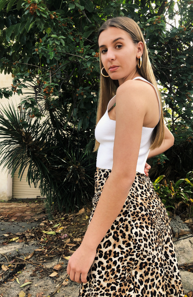 Cheetah Girl Maxi Skirt