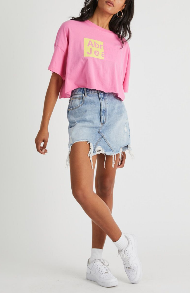 A aline skirt on sale in kokomo blue denim